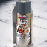 بخاخ طلاء محرك دوبلي كولر، 340 جرام - رمادي-2