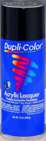 بخاخ طلاء أكريليك دوبلي كولر، 340 جرام - أسود لامع-2