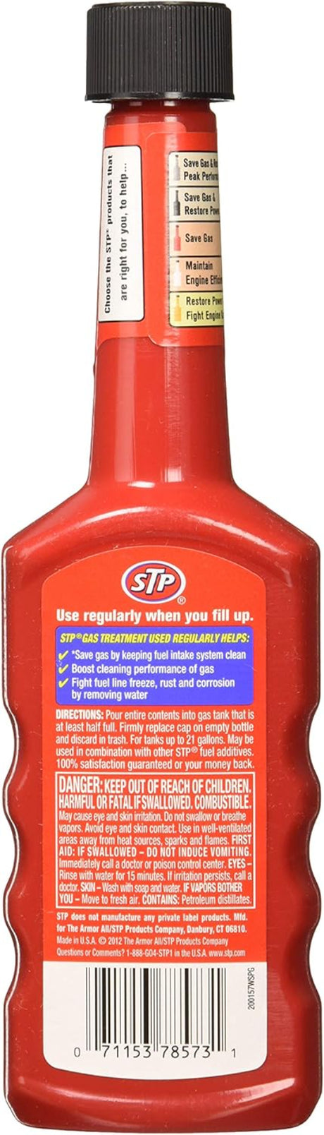 STP Fuel Treatment 5.25 oz Red