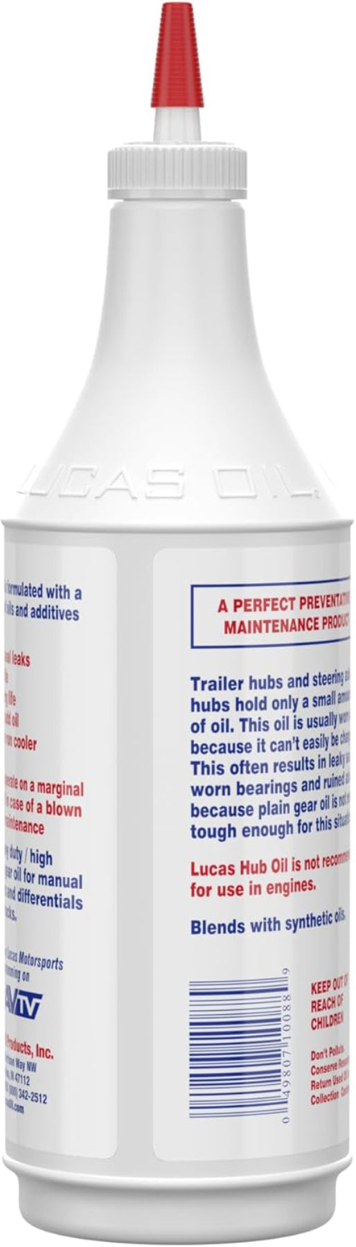 Lucas Oil Axle Oil 1 Quart White