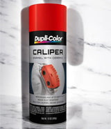بخاخ طلاء فرامل السيارة دوبلي كولر، 340 جرام - أحمر-2