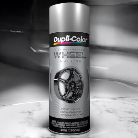 بخاخ طلاء عجلات عالي الأداء دوبلي كولر، 340 جرام - فضي-2