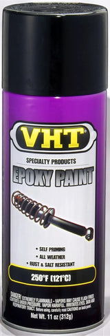 بخاخ طلاء إيبوكسي لامع في اتش تي دوبلي كولر، 312 جرام - أسود-2