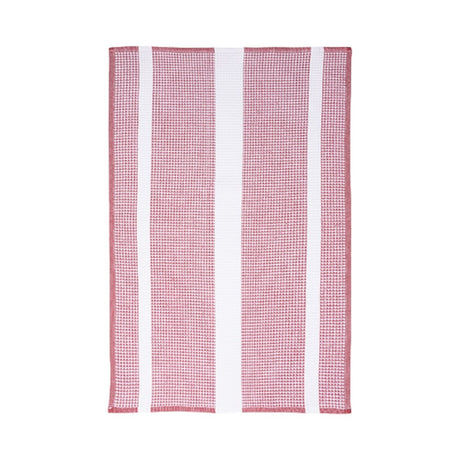 Modern Terry Stripe Towel- Khaki