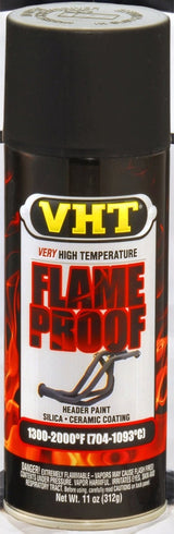 بخاخ طلاء في اتش تي المقاوم للهب، 312 جرام - أسود مسطح-2