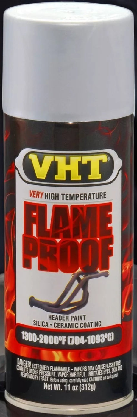 بخاخ طلاء في اتش تي المقاوم للهب، 312 جرام - ألومنيوم مسطح-2