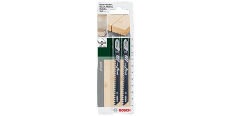 Bosch Saw Blade for Wood Fast, 2 Pieces - Black