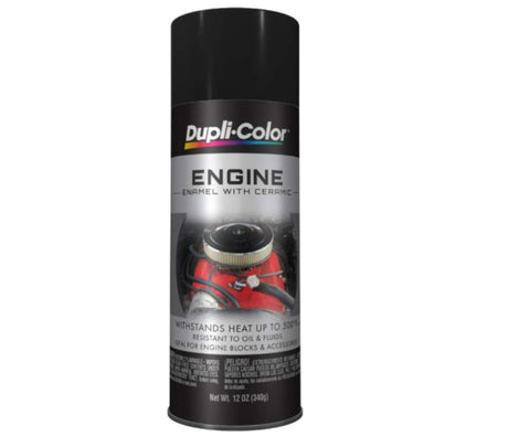 بخاخ طلاء أكريليك عالي اللمعان دوبلي كولر، 340 جرام - أسود