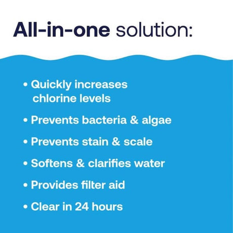 مسحوق معالجة الصدمة للعناية بحمامات السباحة اتش تي اتش - 1 رطل-2