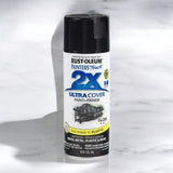 رشاش طلاء راست-أوليوم، 12 أونصة - أسود-2