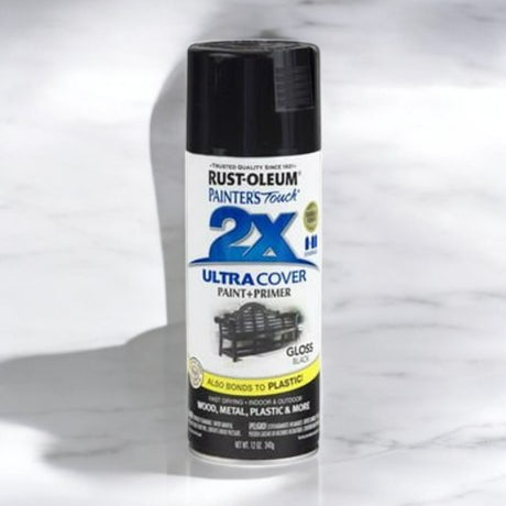 رشاش طلاء راست-أوليوم، 12 أونصة - أسود-2