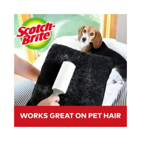 بكرة إزالة الوبر سكوتش-برايت للاستخدام اليومي، 10.1 سم × 10.7 م-2