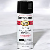 رشاش طلاء حماية ضد الصدأ راست-أوليوم، 12 أونصة - أسود-2