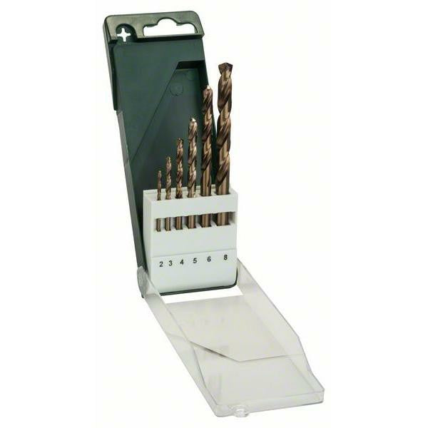 DRILL BIT SET 6PCS HSS COBALT BOSCH