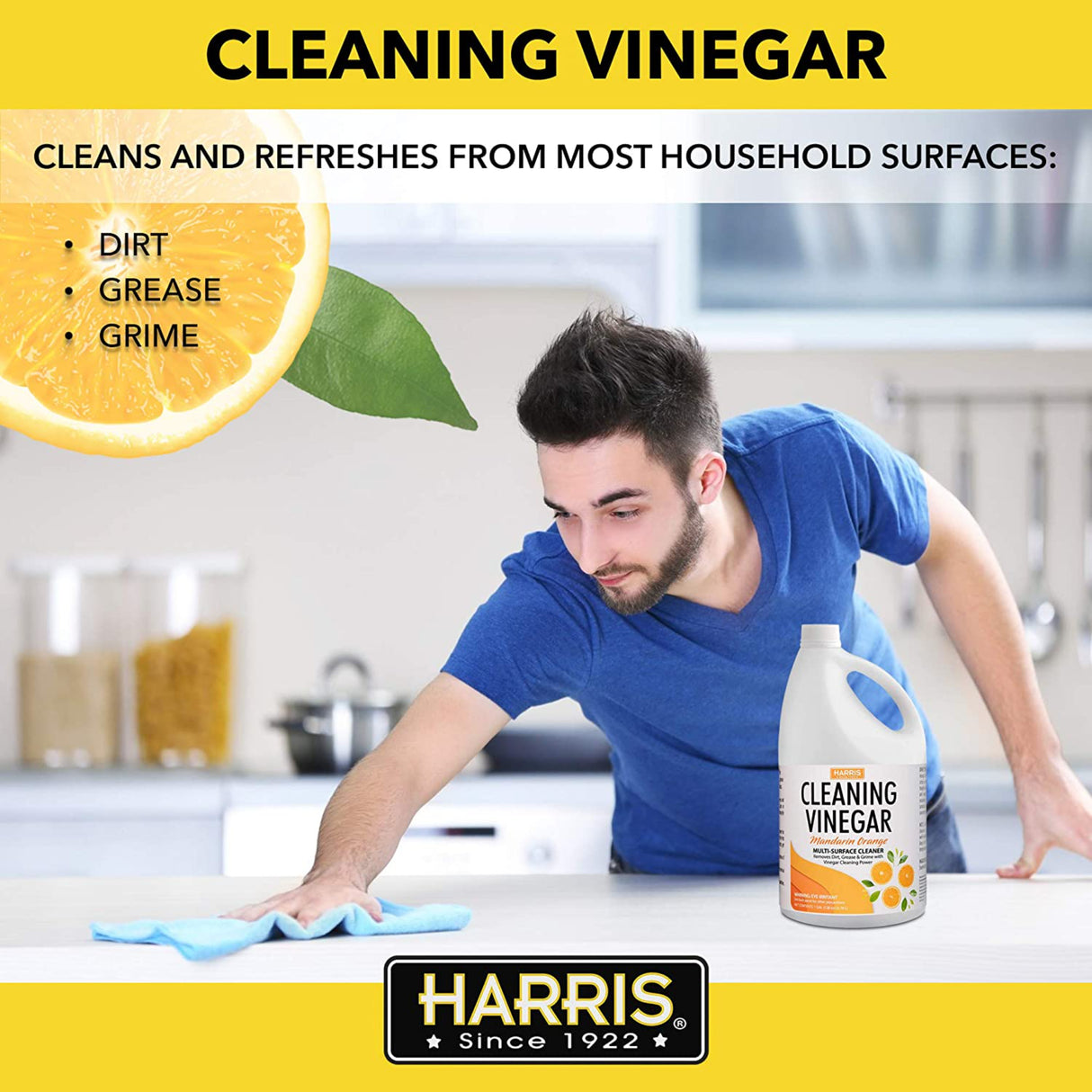 Harris Organic Clean Vinegar 32 oz