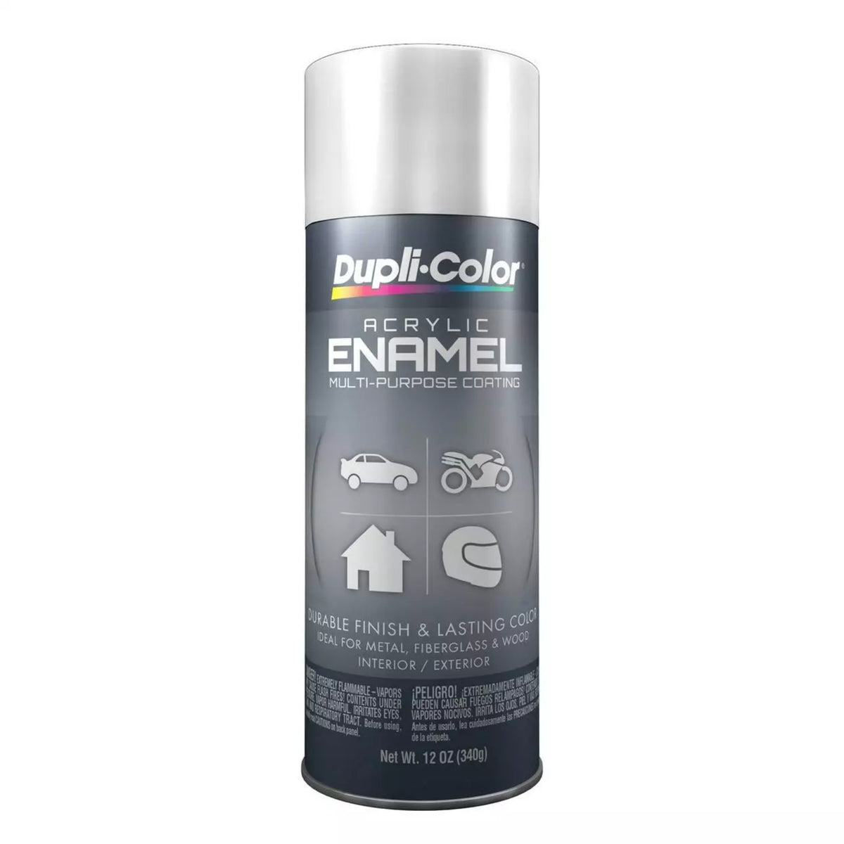Double Color Gloss Spray Paint, 340g - White - Home Supplies, Tools ...