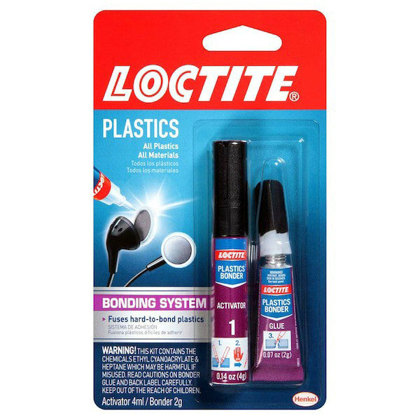 Loctite Super Glue for All Plastics, 0.06 oz