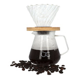 فلتر باريستا جيني مع قاعدة خشبية - متعدد الألوان-2