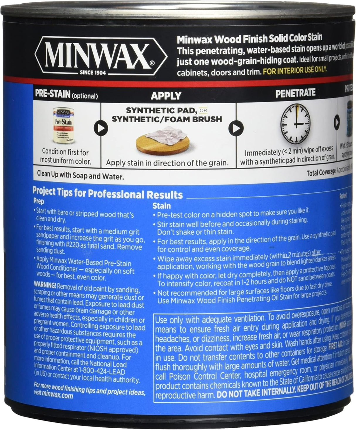 صبغة الخشب المائية ذات اللون الصلب مينواكس-3