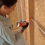 Dab Flame Retardant Foam Sealant, 12 oz, Bright Orange