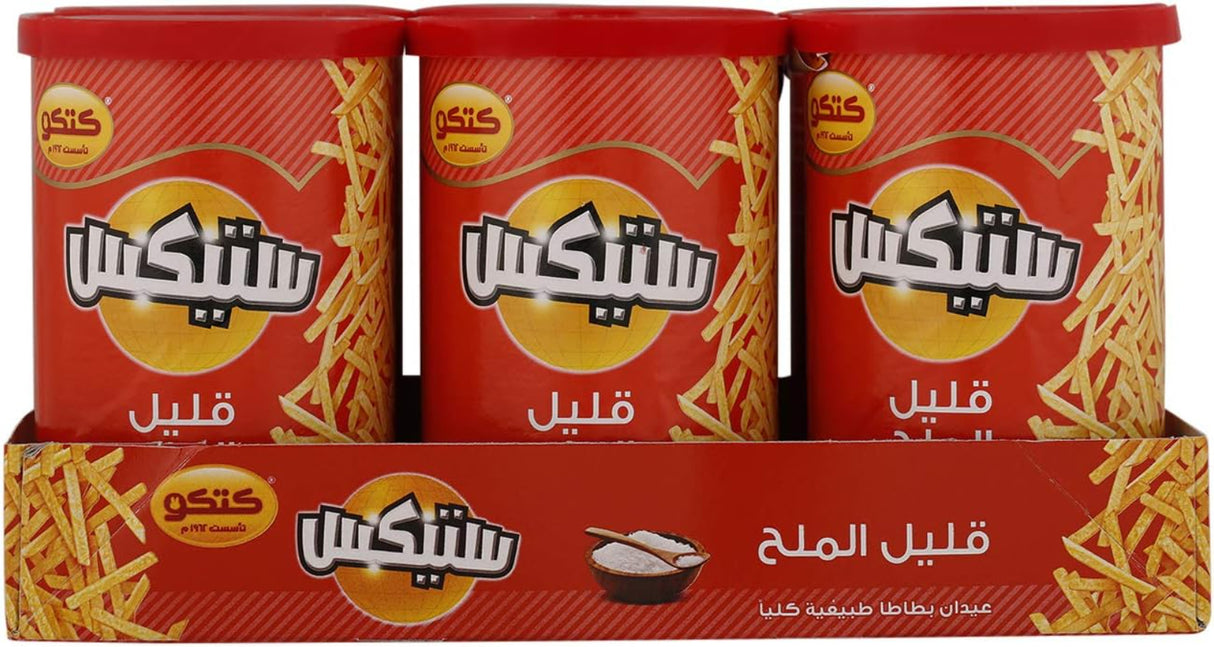 صوابع بطاطس كيتكو قليلة الملح - 8 × 6 × 40 جرام-3