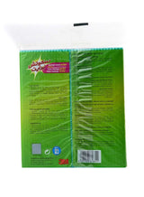 مجموعة مناديل سكوتش برايت متعددة الاستخدامات مع إسفنجة 4 قطع - متعدد الألوان-3