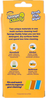 إسفنجة تنظيف سكراب دادى - 3 قطع - أصفر-3