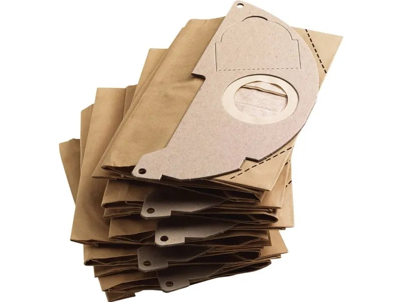 Karcher Paper Filter Bags, 5 Pieces, Beige - Model 38936