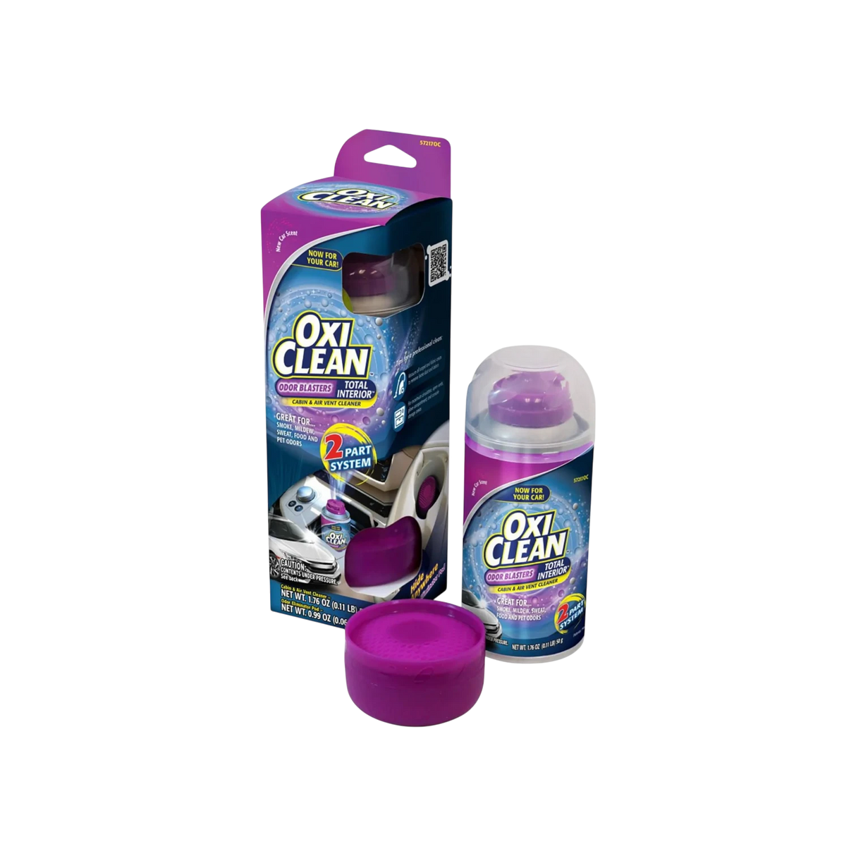 OxiClean Car Interior & Air Vent Cleaner – 50 g + 28 g