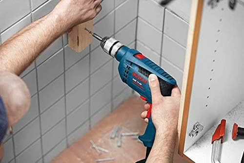 Bosch Electric Screwdriver, 600W, 220V, 13mm - Blue &amp; Black