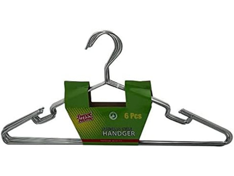 شماعة سويت هوم معدن 6 قطعة - فضي