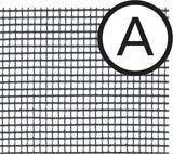 Saint-Gobain Aluminum Screen Cloth, 48" x 100", Black