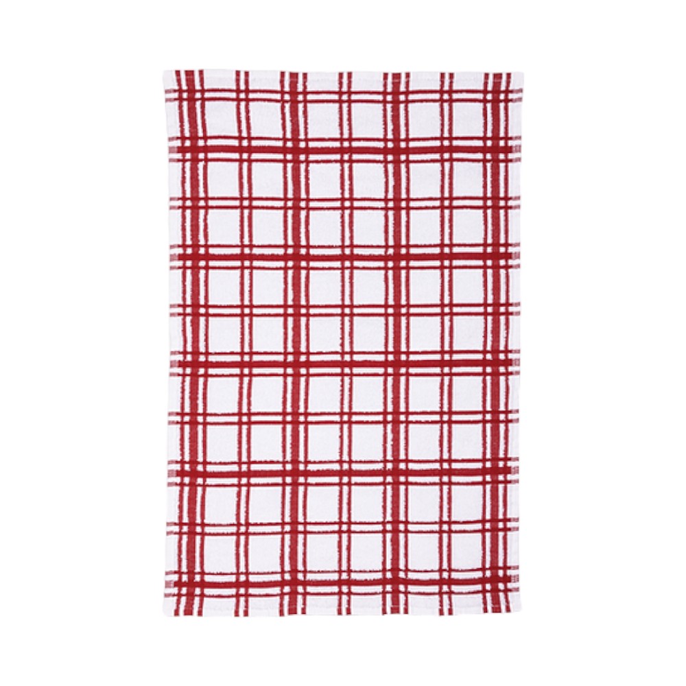 Modern Terry Stripe Towel- Khaki