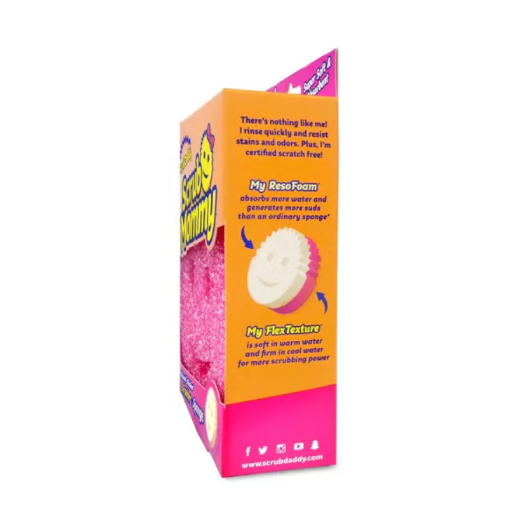 إسفنجة تنظيف سكراب دادى سكراب مامي - وردي-4