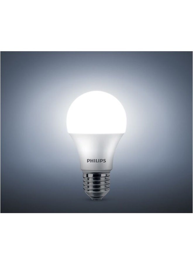 Philips Essential LED Bulb 5th Generation E27 Base, 3 Pieces, 9W, 3000K, 230V - White