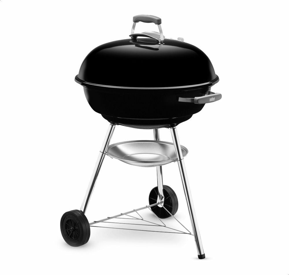 Weber Compact Kettle Charcoal Grill, 57 cm - Black