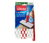 Vileda Spray Mop Replacement with Tank for Cleaning Tiles, Parquet and Laminate Surfaces - Multicolour