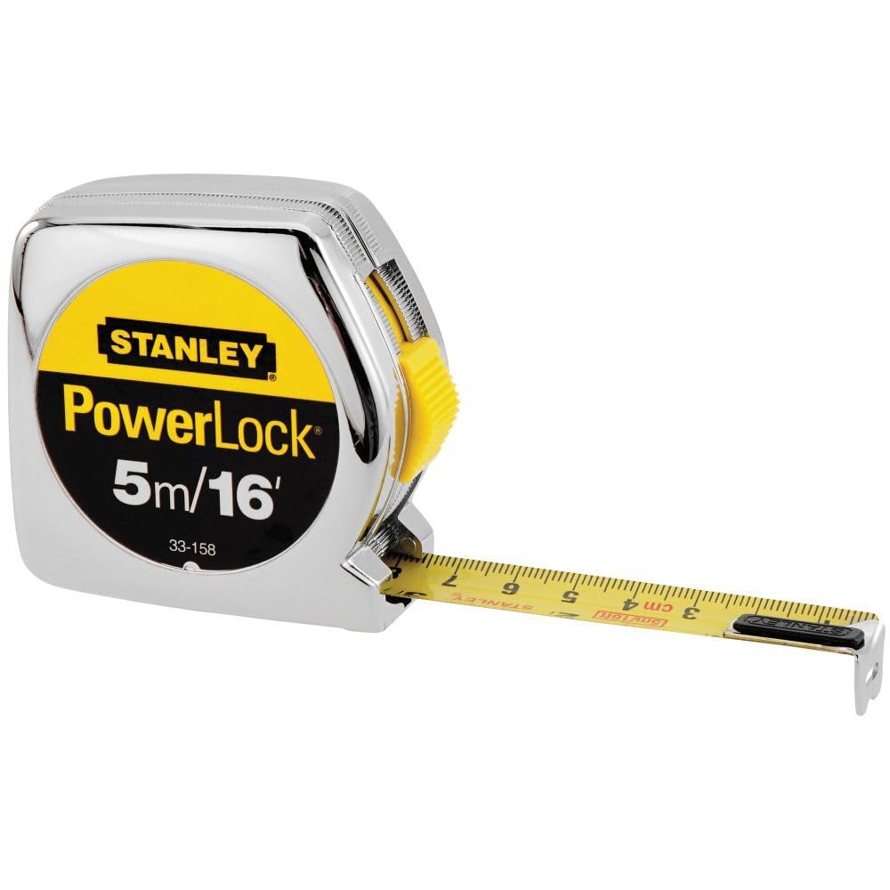 STANLEY Power Lock Tape Measure – 5M x 3/4 in