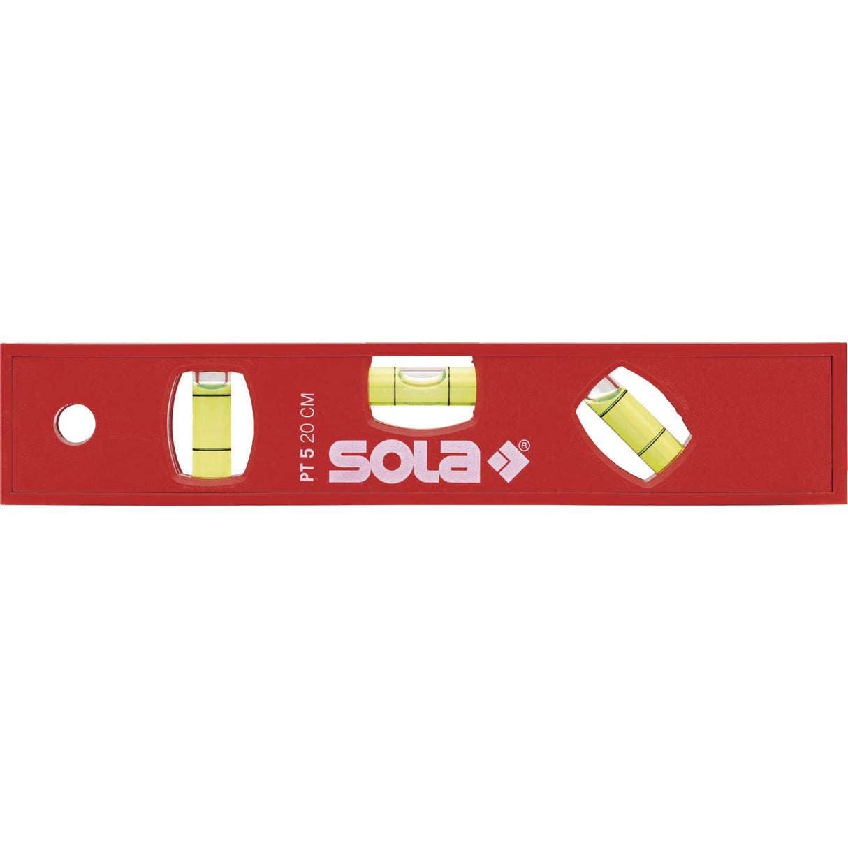 Sola Plastic Level, 20 cm, PTM 20 SB - Red