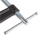 Bessie Drop Forged C-Clamp, 4" - Black & Silver