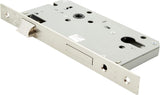 Yale Mortice Sash Lock Set K+K 70mm (35+35) Stainless Steel Matt