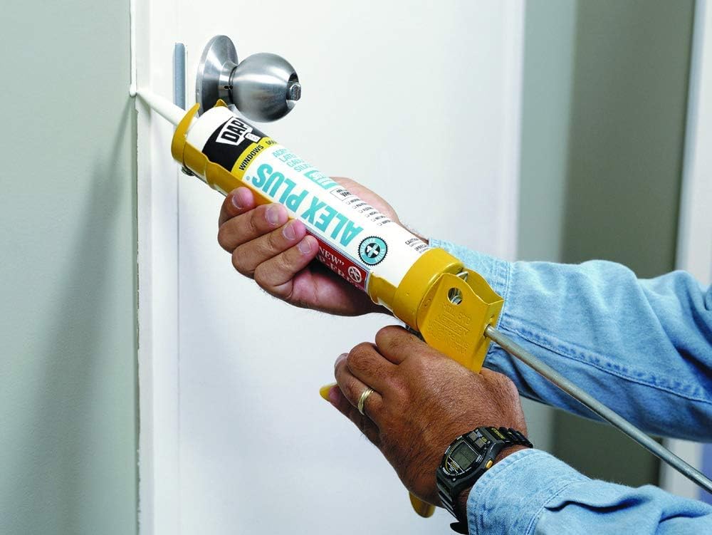 DAP Alex Plus Acrylic Latex Caulk White 10.1 oz.