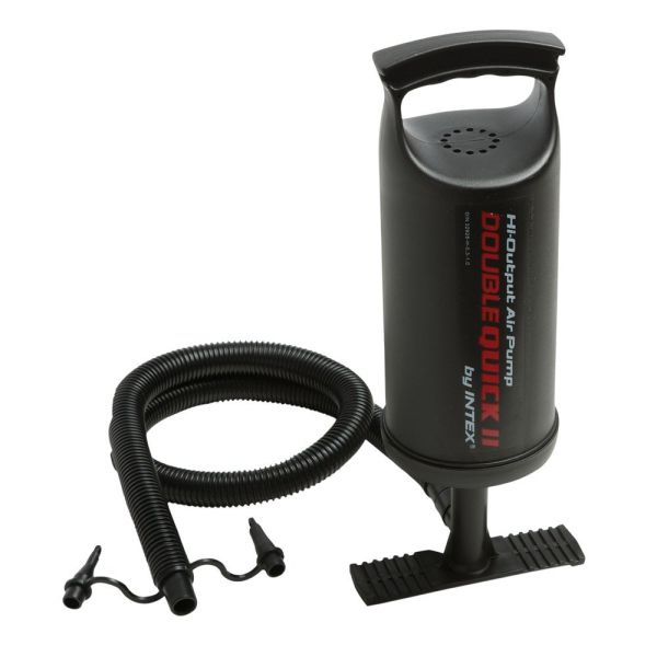 Intex Dual Speed ​​Hand Air Pump, 36 cm - Black