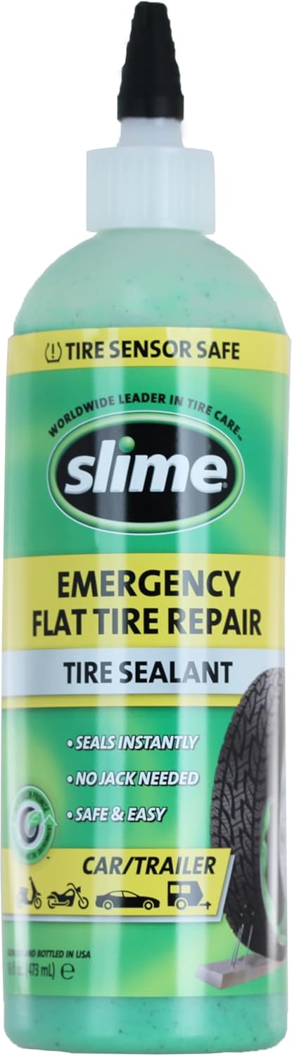 Slime Emergency Flat Tire Sealant - 473ml