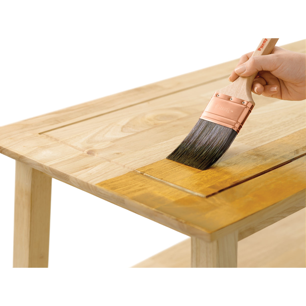 مينواكس صبغة زيتية لتلميع الخشب، 0.9 لتر - شبه شفافة-2