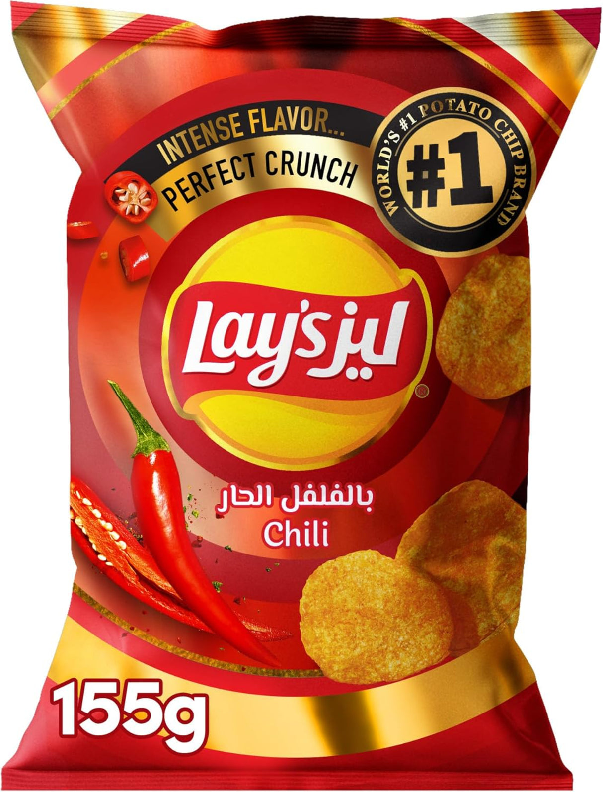 رقائق ليز بنكهة الفلفل الحار