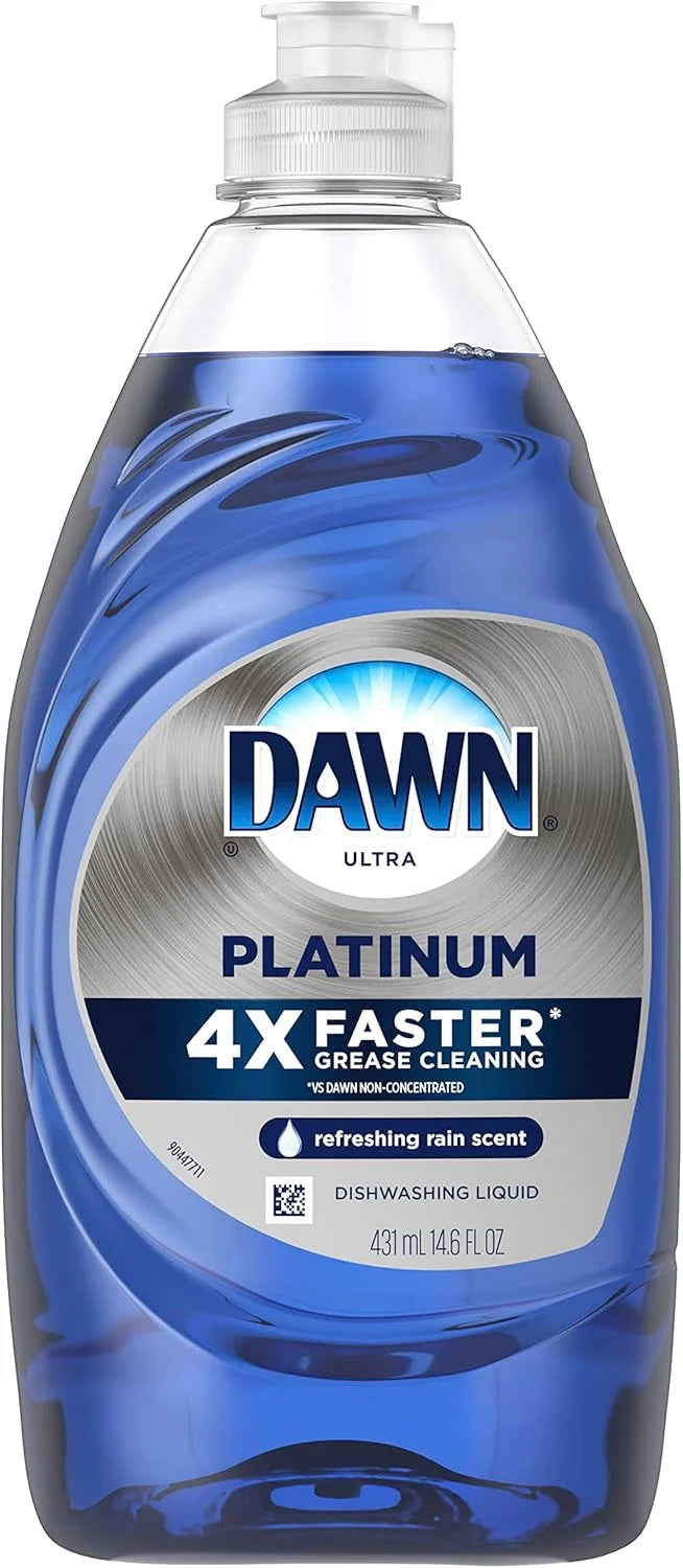 Dawn Platinum Refreshing Rain Dishwashing Liquid - 14.6 fl oz