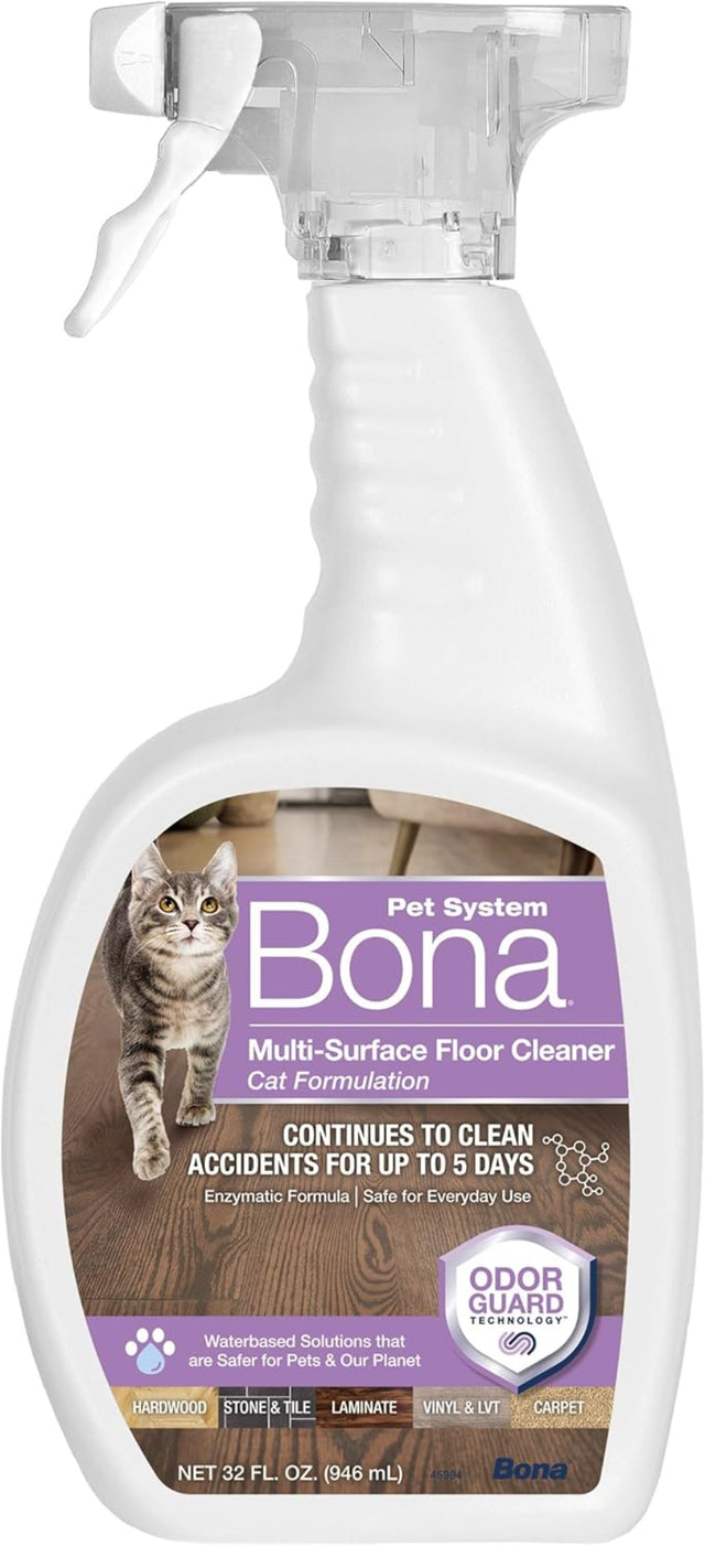 Mistakes Cat Owners Make with Floor Cleaners