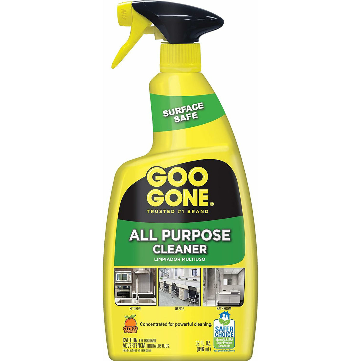 Goo Gone Multi-Purpose Cleaner for Dirt and Grease Removal, 32 oz