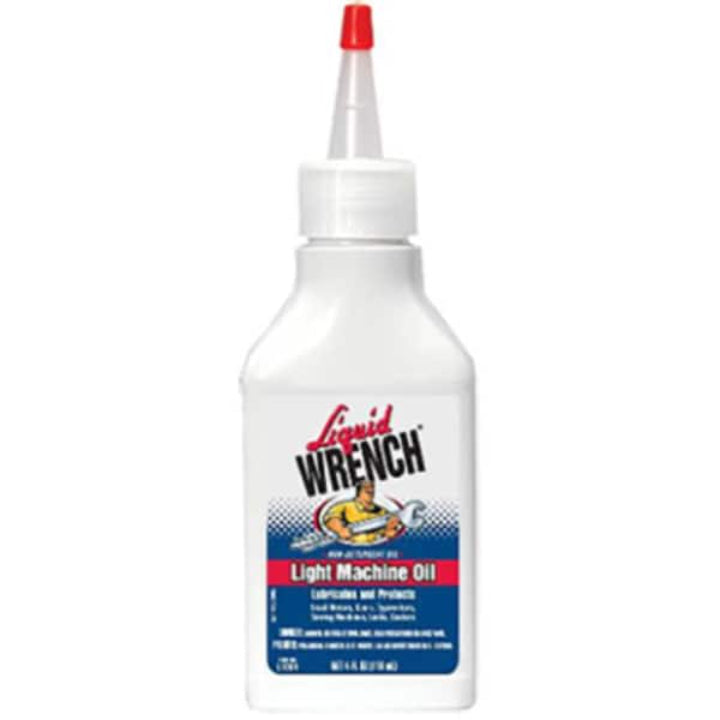 Liquid Wrench Light Machine Oil 4 oz White